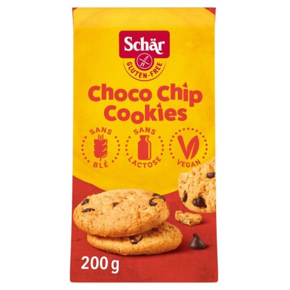 Choco Chip Cookies sans gluten