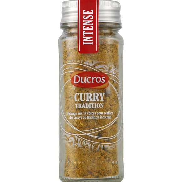 Curry tradition, intense, mélange aux 14 épices pour réaliser descurrys de tradition indienne