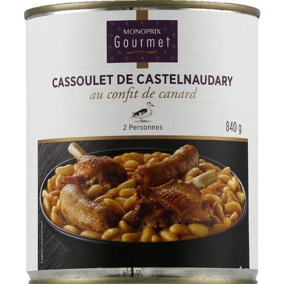Cassoulet de Castelnaudary au confit de canard