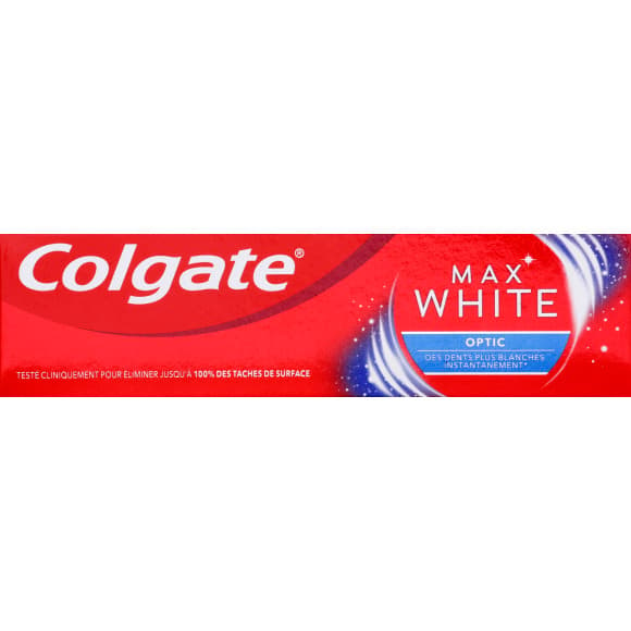 Dentifrice Max White Optic blancheur instantanée
