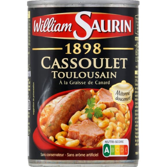 Cassoulet Toulousain cuisiné à la graisse d oie