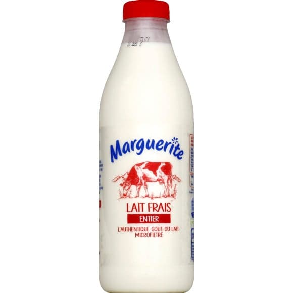 Marguerite lait frais entier lait frais microfiltréentier