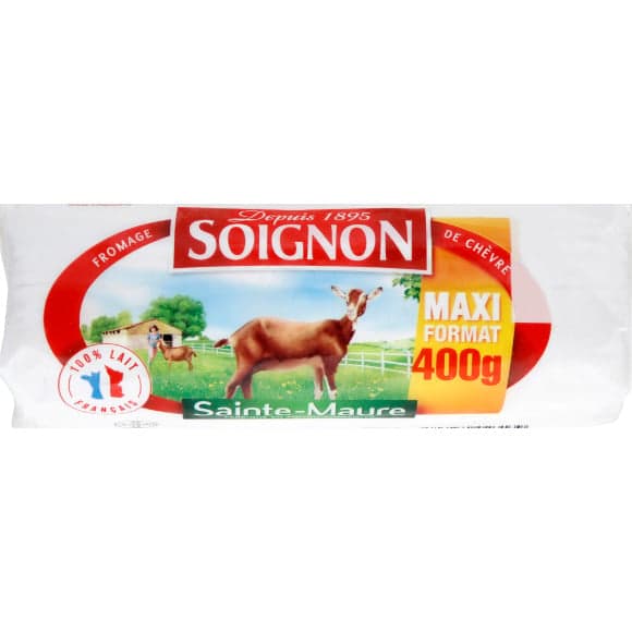 Bûche de chèvre au lait de chèvre 100% français maxi format