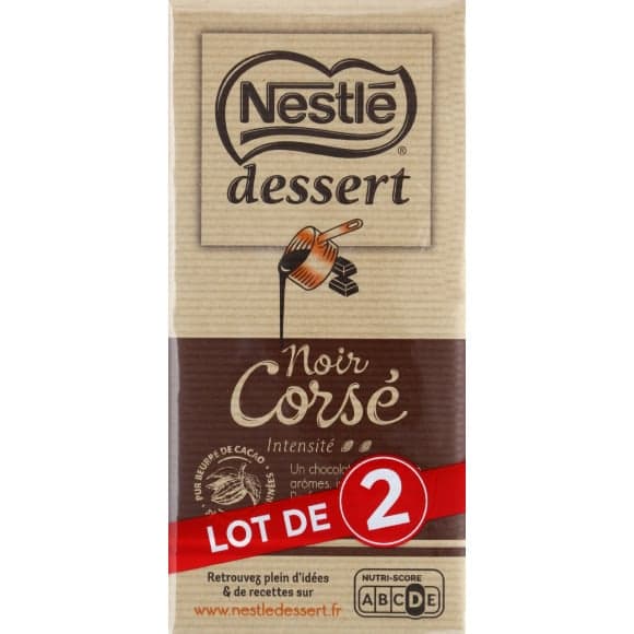 Nestlé Dessert Corsé Le lot