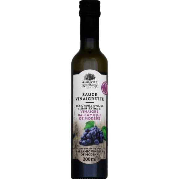 Huile d'olive vierge extra & vinaigre de balsamique de Modène