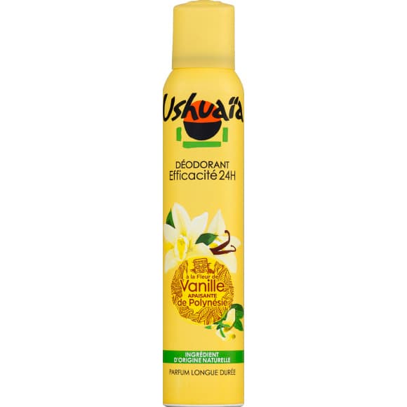 Déodorant efficacité 24H à la fleur de vanille de Polynésie