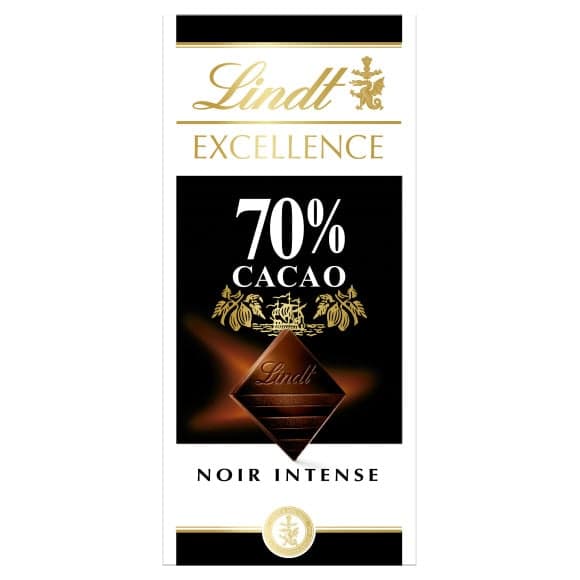 Chocolat noir intense extra fin 70% cacao