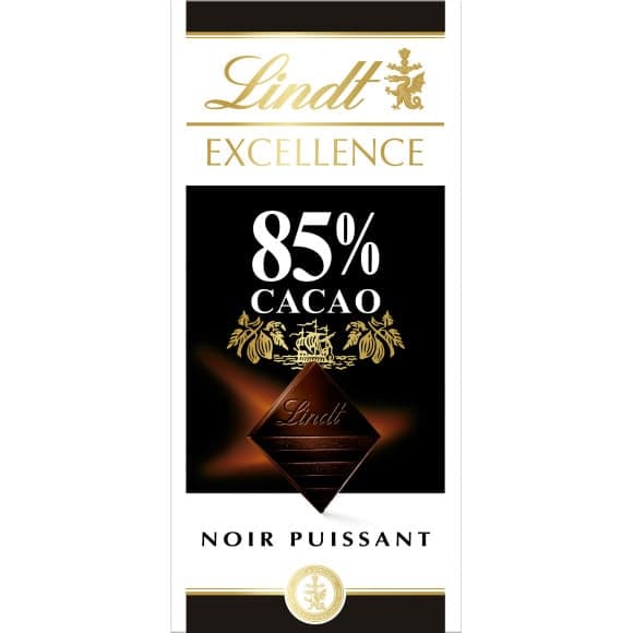 Chocolat noir puissant extra fin 85% cacao