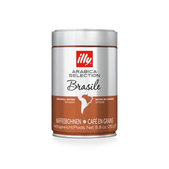 Café en grains Brasile, note de caramel, intense, 100% arabica