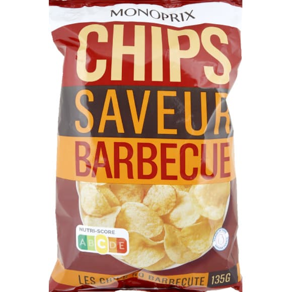 Chips saveur barbecue