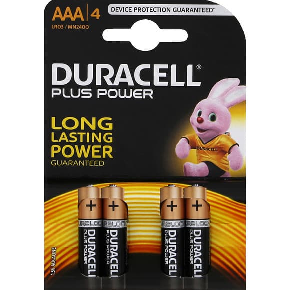 Piles LR03/AAA Plus Power