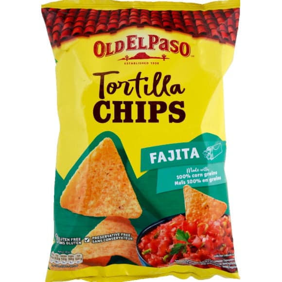 Tortilla Chips Saveur Fajita