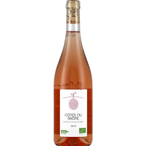 Côtes du Rhône bio+ rosé
