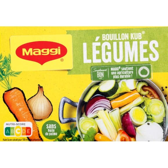 Bouillon Kub légumes