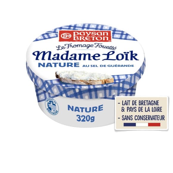 Fromage fouetté nature