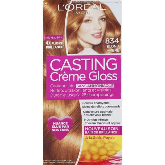 Coloration Crème Gloss 834 Blond Ambré