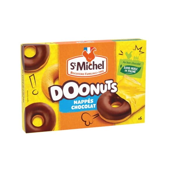 Doonuts nappées au chocolat
