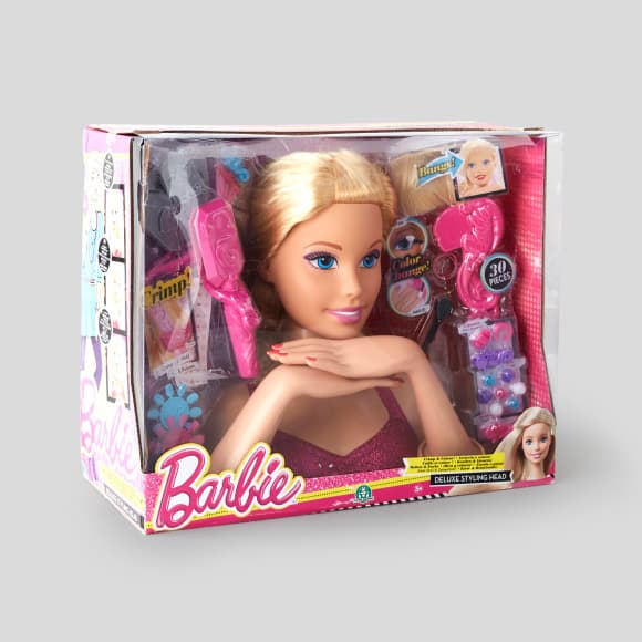 Tête à coiffer Barbie Monoprix