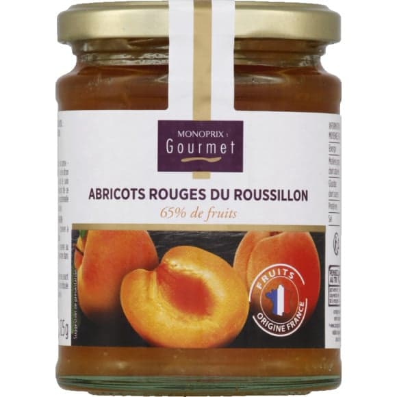 Abricots rouges du Roussillon 65% de fruits