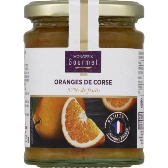 Oranges de Corse 57% de fruits