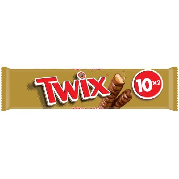 Barres chocolatées biscuit nappage au caramel, Twix