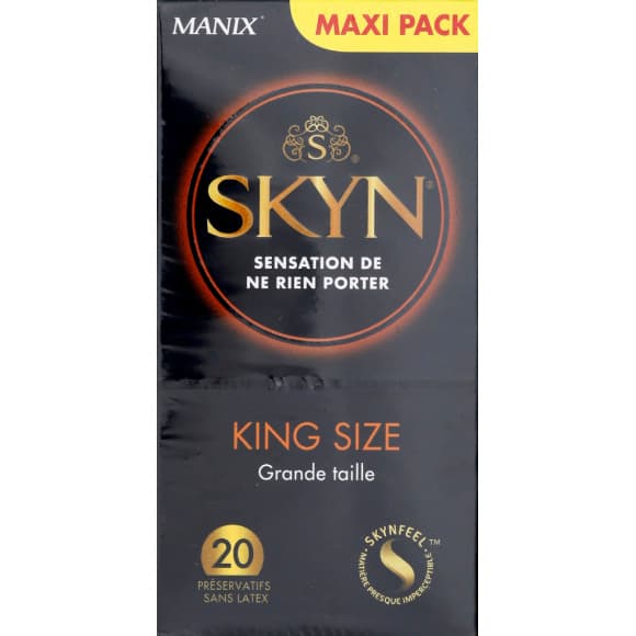 Skyn king size préservatifs