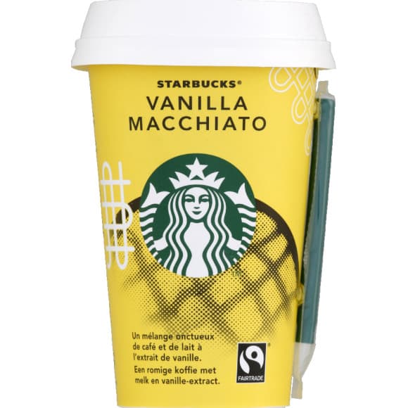 Starbucks cup vanilla bean