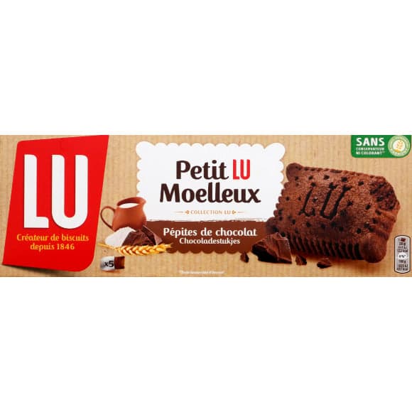 Gâteaux Petit Lu au chocolat