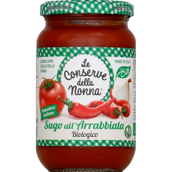 Sauce tomate All'abbiata, sans gluten, bio