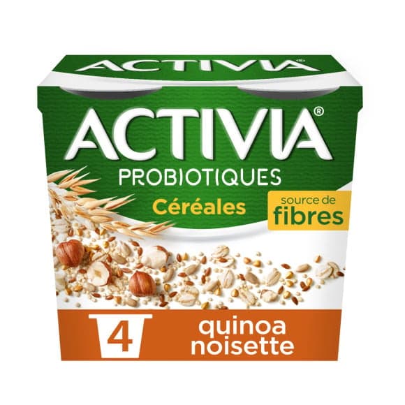Yaourt bifidus Céréales Quinoa Noisettes