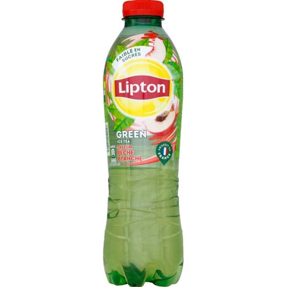 Lipton green peche blanche