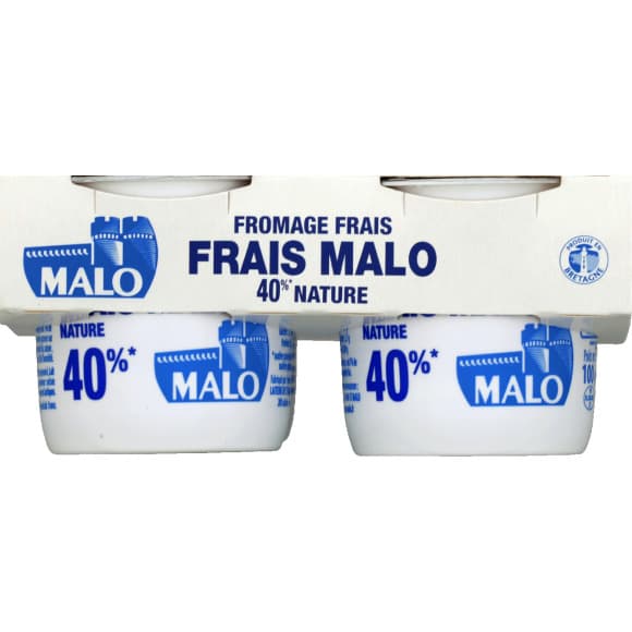 Fromage frais nature 40% MG