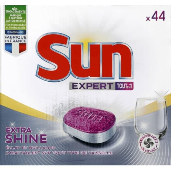 Tablettes pour lave-vaisselle Extra Shine