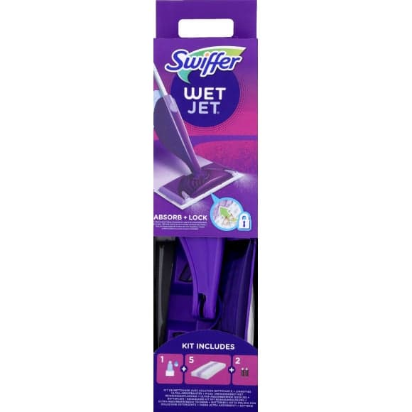 6 Remplacement Lingettes Reutilisable pour Swiffer WetJet Spray