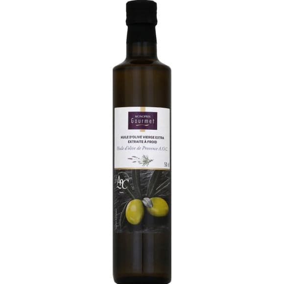 Huile d'olive vierge extra extraite à froid AOP