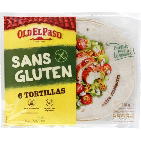 Tortillas Sans Gluten