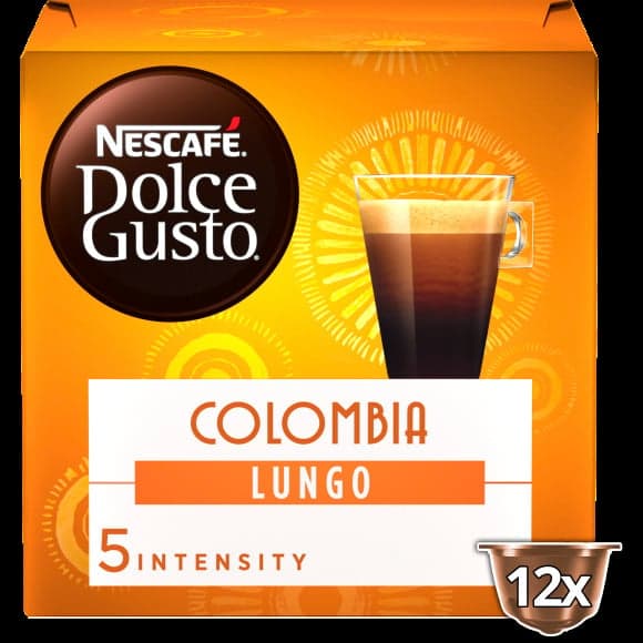 Capsules de café Colombia lungo, intensité 5, bio