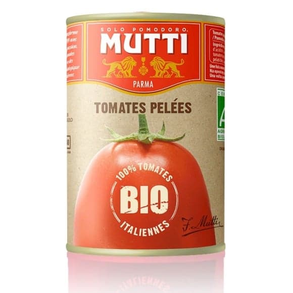 Tomates pelées 100% italiennes