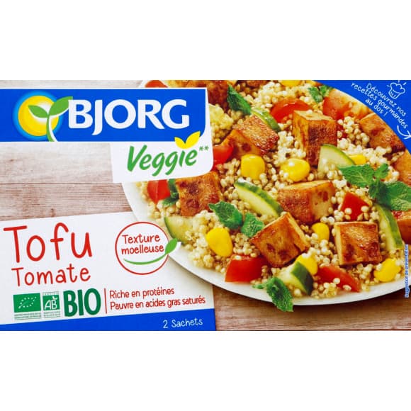 Tofu tomate, bio