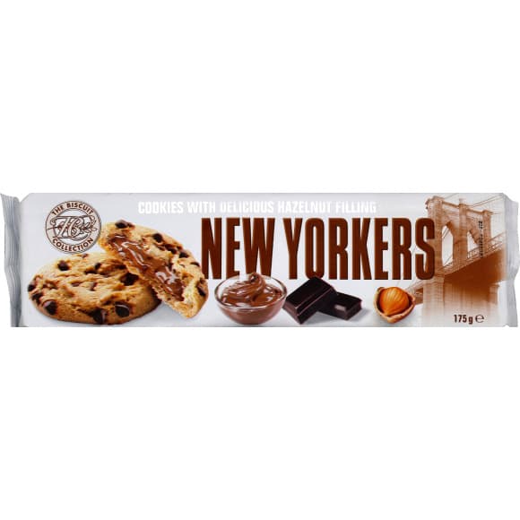 Cookies New Yorkers au chocolat et noisettes