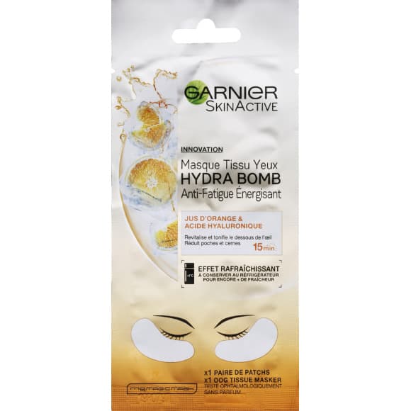 Masque tissu yeux Hydra Bomb anti-fatigue