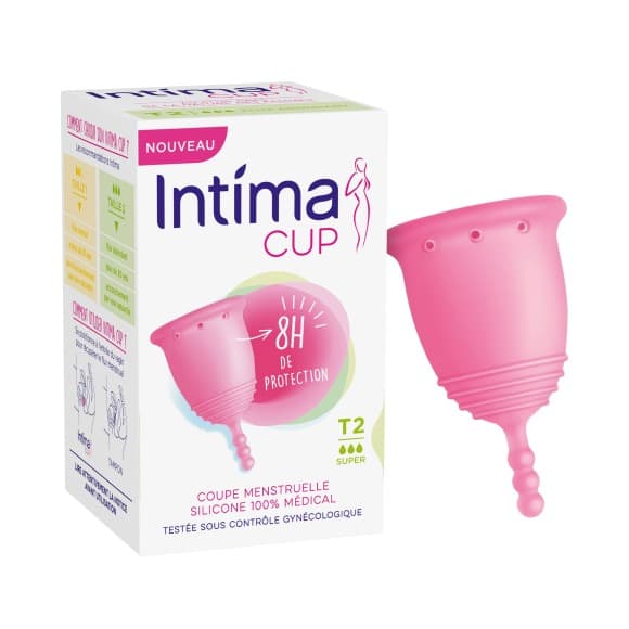 Coupe menstruelle silicone 100% médical T2 super