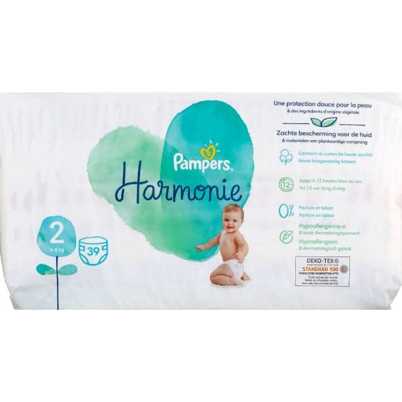 Couches Harmonie taille 2 4-8 kg