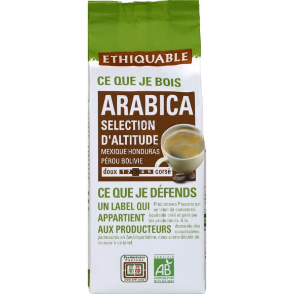 Café arabica sélection d altitude bio