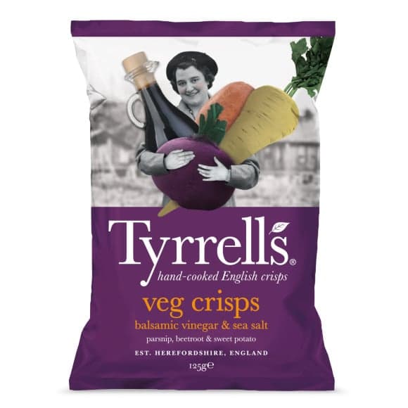 Chips Veg Crisps aux légumes et au vinaigre balsamique