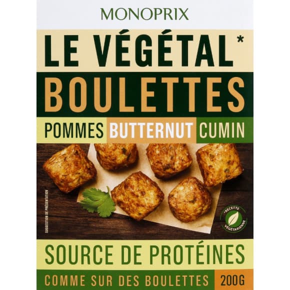 Boulettes pommes butternut cumin - Le Végétal