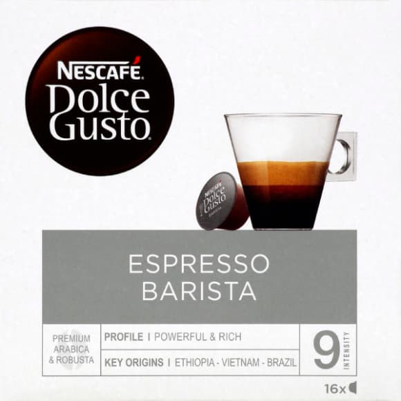Espresso barista, extra crema, Intensity 9