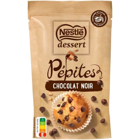 Nestlé Dessert Pépites de chocolat Noir