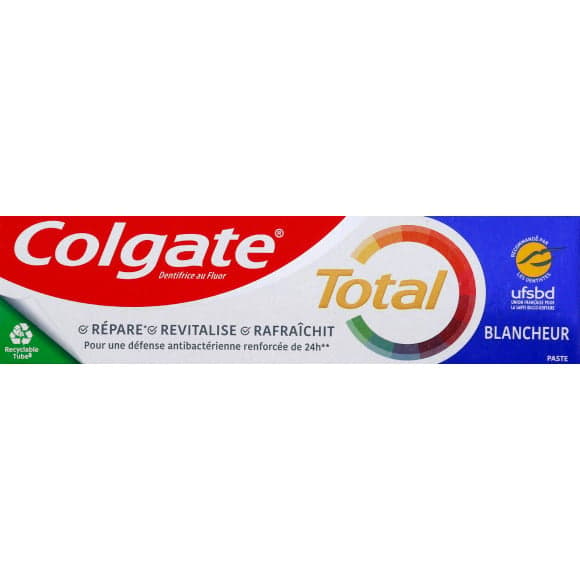 Dentifrice Total blancheur