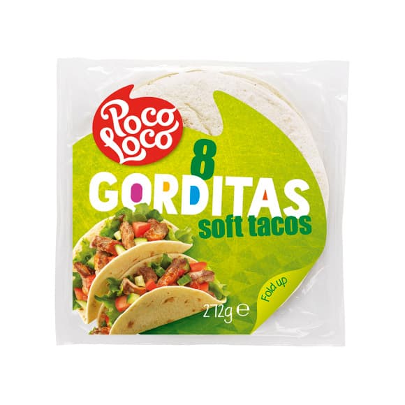 Gorditas soft tacos